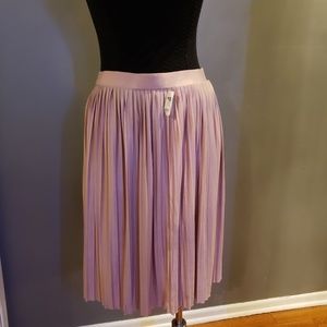 Rose gold skirt
